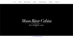 Desktop Screenshot of moonrivercabins.com